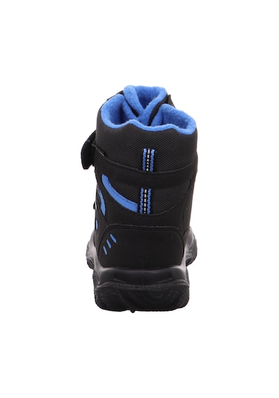 Superfit 1-809080 Husky Çocuk Siyah/mavi Gore-tex Bot Siyah - Mavi