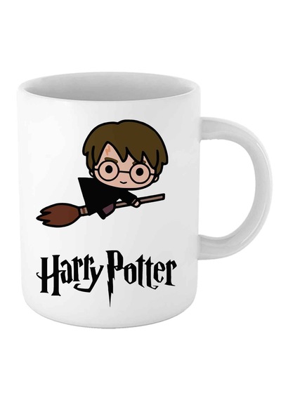 Harry Potter Kupa Bardak Özel Tasarım Açık Beyaz