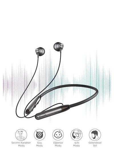 Torima TB-10 Bluetooth 5.4 Ense Askılı Kulak İçi Kulaklık