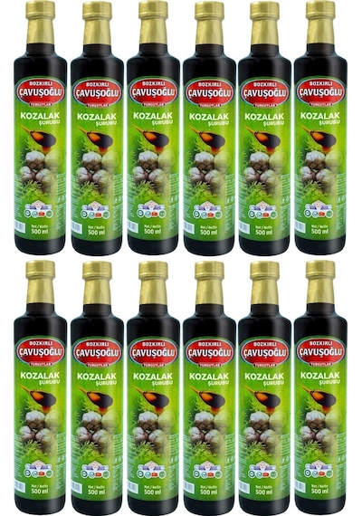 Kozalak Şurubu Servi Kozalağı Şurubu 500ml X12 1 Koli