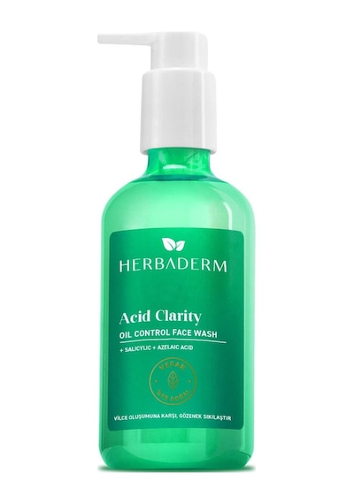 Herbaderm Acid Clarity Sivilce Karşıtı Yağlanmayı Dengeleyici Yüz Temizleme Jeli 250 ML