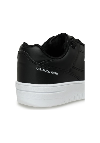 U.S. Polo Assn. Lee Wmn 3fx Kadın Sneaker Spor Ayakkabı-siyah Siyah