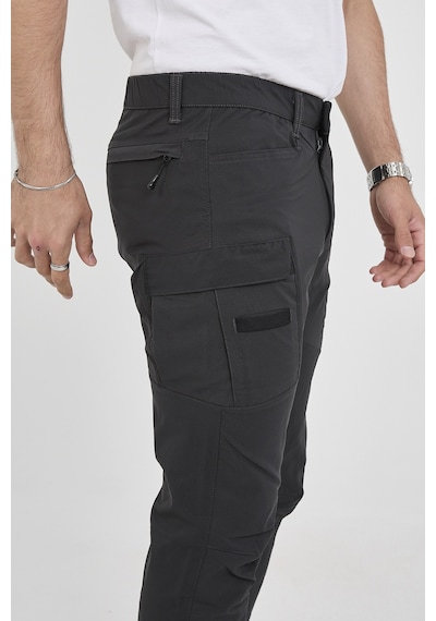 Camp Scoutland Camp525 Outdoor Tactical Su İticili Likralı Yazlık Erkek Taktik Pantolon Antrasit