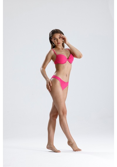 Magic Form Dekolteli Süngerli Bikini Üstü Fuşya - 724119112 Fuşya