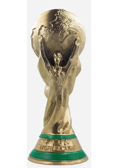 Flexıs Dünya Kupası Maketi 36.5 Cm Dev Boy Gold Kaplama