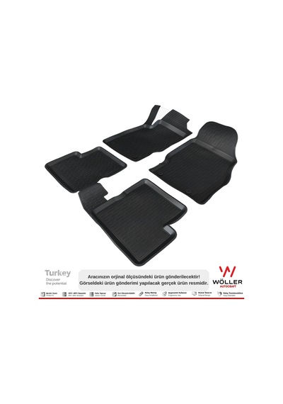 Opel Corsa D Paspas 2006 - 2014 Arası 3D Havuzlu Wöller Paspas Opel Corsa D Paspas 2006 - 2014 Arası 3D Havuzlu Wöller Paspas