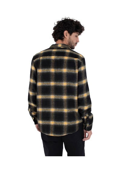 Hurley Hurley Portland Heavyweight Flannel Erkek Siyah Sweatshirt Blk Siyah