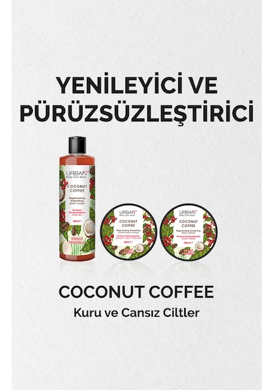 Coconut Coffee Yenileyici Ve Pürüzsüzleştirici Duş Jeli 500 Ml-vegan Diğer