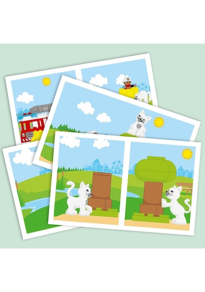 LEGO® DUPLO® İtfaiye Kamyonu 10969 - 2 Yaş & Üzeri Çocuklar için Eğitici Oyuncak Yapım Seti (21 Parça)