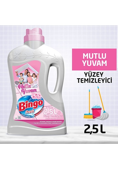 Bingo Büyük Ekonomi Paketi 9 Kg Toz Çamaşır Deterjanı Sık Yıkan 2950 ML