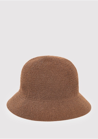 Mavi - Kahverengi Bucket Şapka 1910080-70227