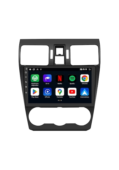 Subaru Levorg 2015-2018 Android Multimedya Carplay Android Auto Navigasyon Kameralı 6gb Ram 64gb 9"