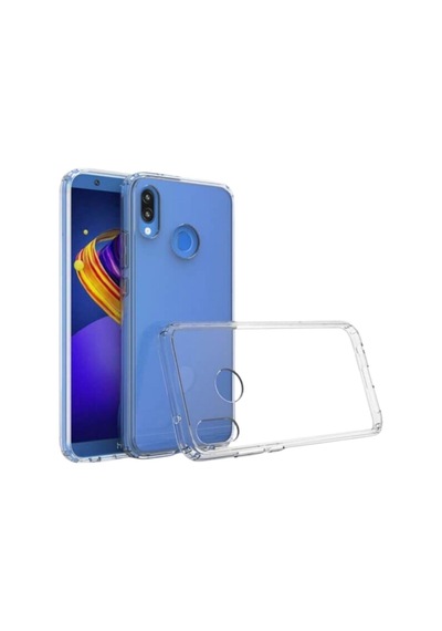 Huawei P20 Lite Uyumlu Şeffaf Silikon Kılıf - Kamera Korumalı Esnek Tam Koruma Kapak