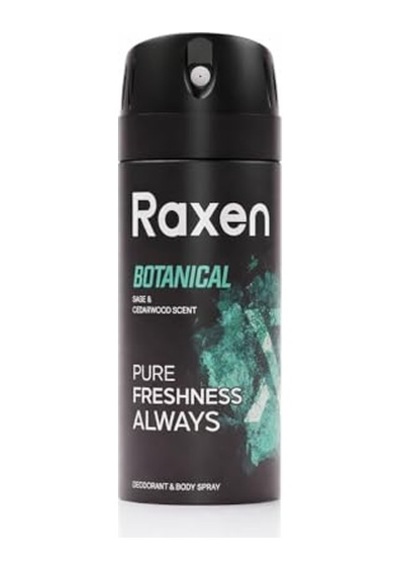 Erkek Deodorant Spreyi - Botanical Serisi - 150ml - Etkili Ter Kokusu Önleyici - Alüminyumsuz Ve Leke Bırakmayan Formül - Gün Boyu Ferahlık Veren Erkek Vücut Spreyi