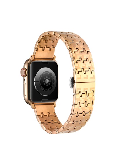 Apple Uyumlu  Watch 38 MM Zore Krd-86 Metal Kordon