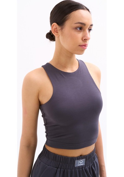 Normal People Lıor - Spor Bra Softflow Kumaş Gri