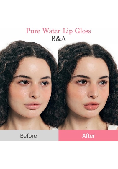 Nemlendirici Ve Besleyici, Dudak Parlatıcısı Pure Water Lip Gloss 05 Caramel Drizzle Diğer