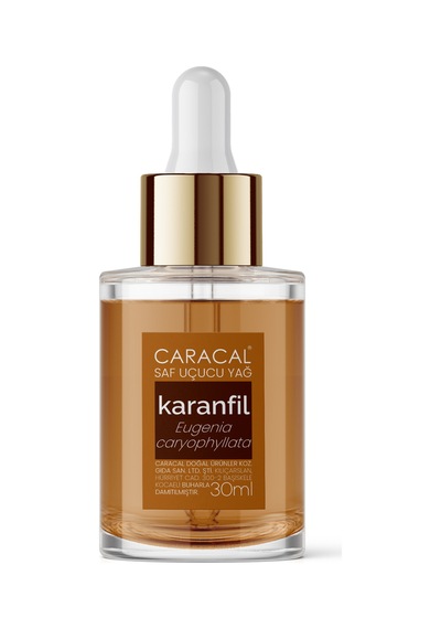 Caracal Doğal Karanfil Yağı 30ml %100 Saf Katkısız Karanfil Uçucu Yağı 30 ML