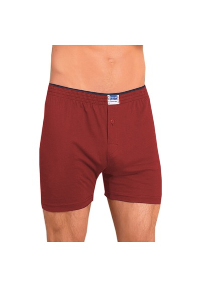 Berrak Erkek Bordo Erkek Düğmeli Boxer Elf568ber1099