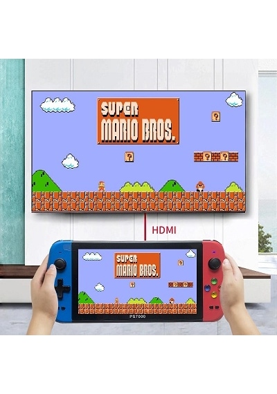 PS7000 3000 Oyunlu 7"128 Bit Retro Oyun Konsolu (İthalatçı Garantili)