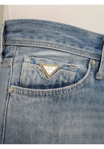 Flare Slim Fit Erkek Pantolon Denim