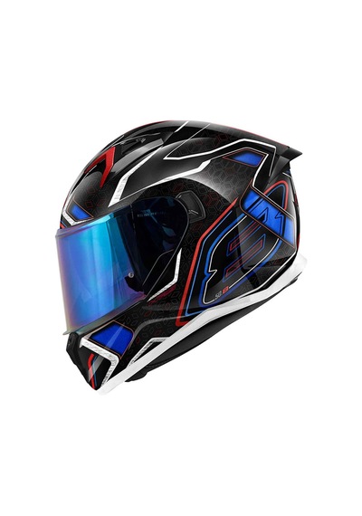 Givi 50.8 Kapalı Motosiklet Kaskı Siyah - Mavi