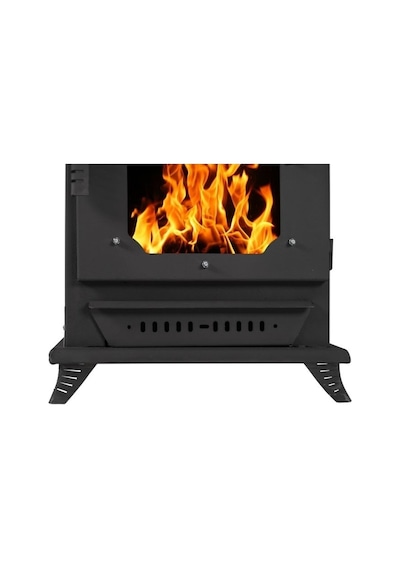 Pelet Ve Odun Sobası Ms-k003 Modeli Şömineli - Fırınlı