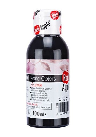 Red Apple Kumaş Boyası 100 Ml Siyah