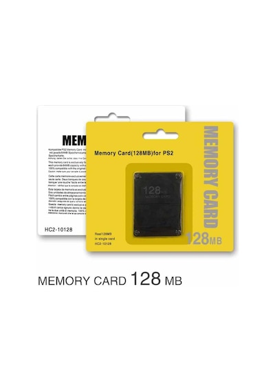 Ps2 Memory Card 128Mb Ps2 Hafıza Kartı Playstation 2 Memory Card