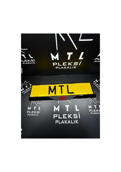 2 Adet Fıat Mat Uyumlu Pleksi Plakalık - 681089687