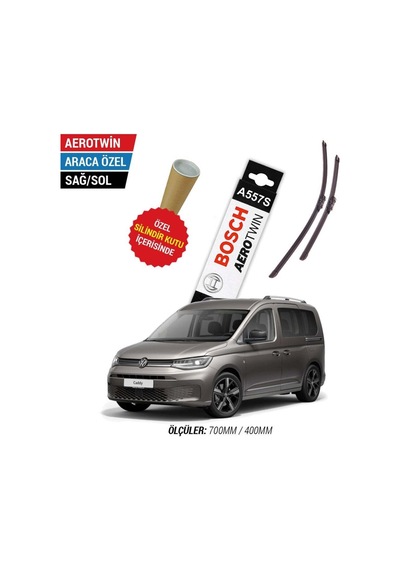 Volkswagen Caddy Silecek 2021-2023 Bosch Aerotwin A557s