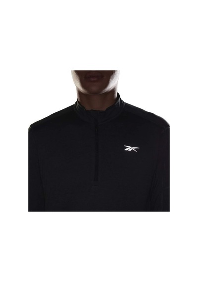 Reebok Fk6478 Re Quarter Zip Yarı Fermuarlı Erkek Sweatshirt Füme Füme