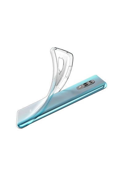Gld-spt- Newface Xiaomi Redmi Note 9 Pro Kılıf Lüx Şeffaf Silikon - Şeffaf