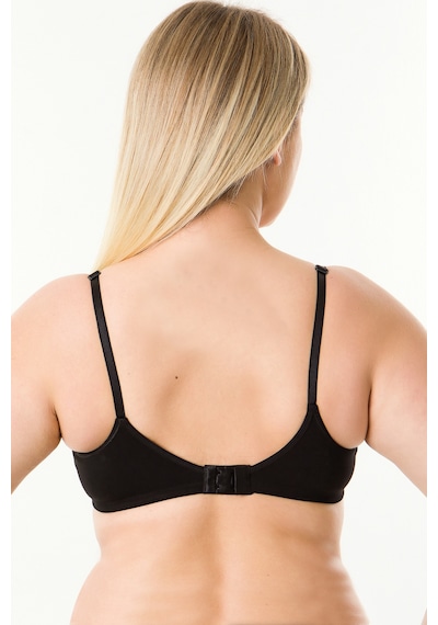 Par Lingerie Pl 3'lü Çıkarılabilir Pedli Emzirme Sütyeni Siyah - Beyaz - Ten