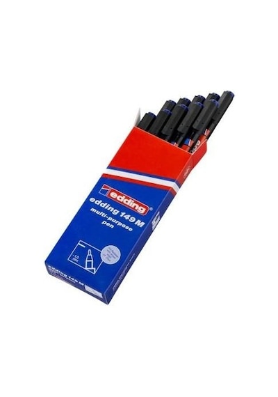 EDDING ASETAT KALEMI 1 mm MAVI 10 LU (149M)