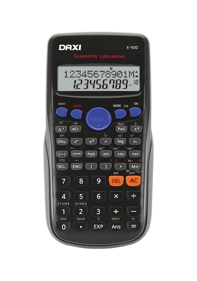 Daxi X-500 240 Fonksiyonlu Bilimsel 12 Hane Hesap Makinesi