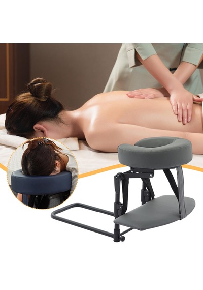 Fashioncha Ev Yatak Seti Yüz Yastıklı Masaj Seti Ayarlanabilir Kafalık El Dayanağı Rahatlama İçin Pu Süngerden Yapılmış Ergonomik Destek, Gri Fashioncha Ev Yatak Seti Yüz Yastıklı Masaj Seti Ayarlanabilir Kafalık El Dayanağı Rahatlama İçin Pu Süngerden Yapılmış Ergonomik Destek, Gri