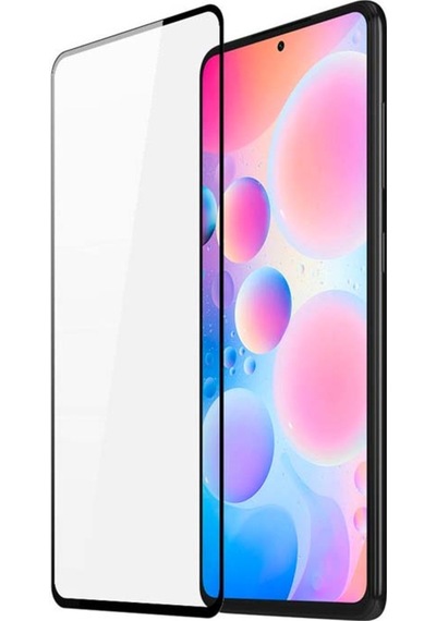 Dux Ducis Redmi Note 10 Pro Tempered Cam 9D Full Ekran Koruyucu Siyah
