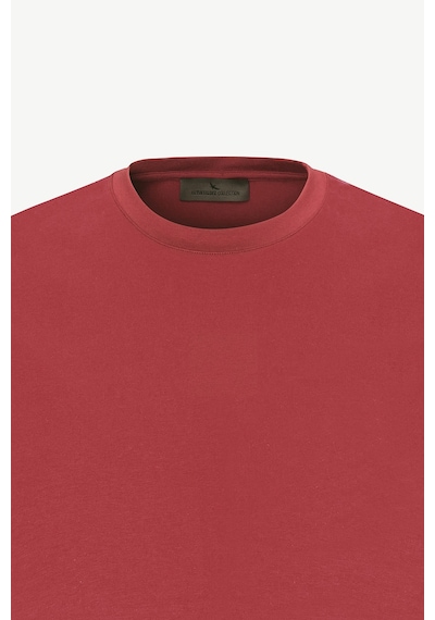 Ac&Co / Altınyıldız Classics Erkek Bordo Standart Fit Normal Kesim Bisiklet Yaka Pamuklu Tişört Bordo