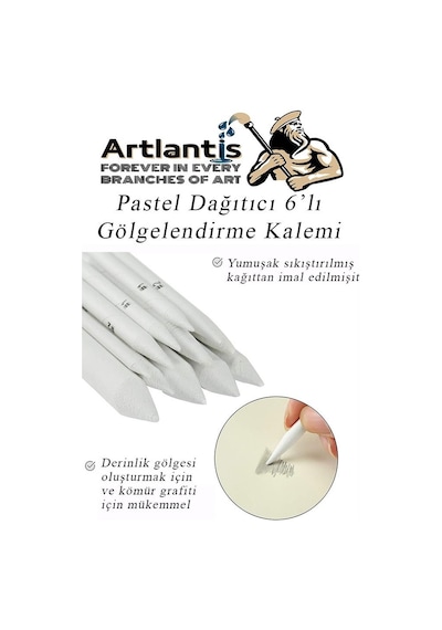 Karakalem Seti 11 Parça 1 Paket Gölgelendirme Kalemi Hamur Silgi Dereceli Kalem Kaynaştırma Kalemi Kara Kalem Dağıtıcı Kalem Kağıt Kalem