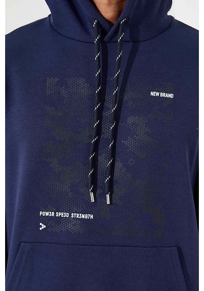 Tommy Life İndigo Kamuflaj Desen Baskılı Standart Kalıp Kapüşonlu Erkek Sweatshirt - 87884 Indıgo Tommy Life İndigo Kamuflaj Desen Baskılı Standart Kalıp Kapüşonlu Erkek Sweatshirt - 87884 Indıgo