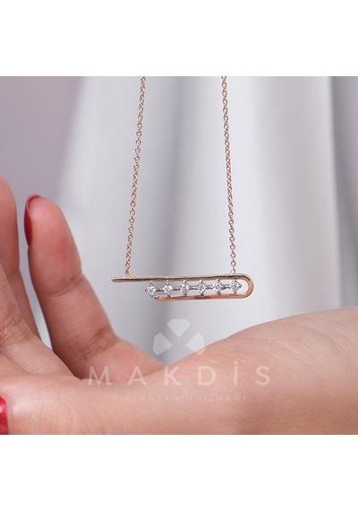 0.15 Karat Tasarım Pırlanta Kolye 82403370