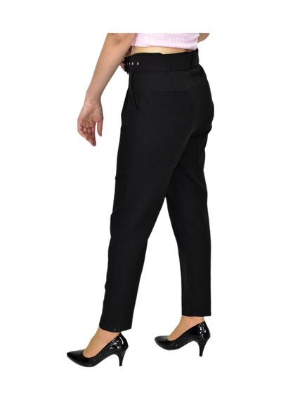 Kadın Büyük Beden Kemerli Pantolon Bgl-st03691 001