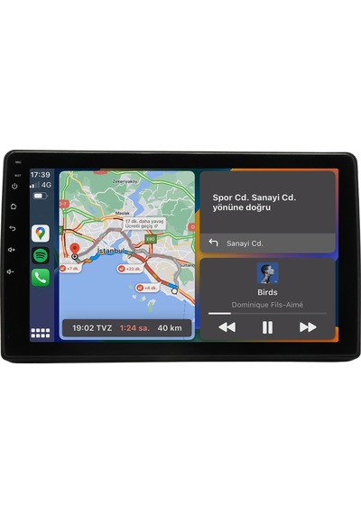 Renault Traffic Android Multimedya Sistemi 2021-2024 Crv-4127xr
