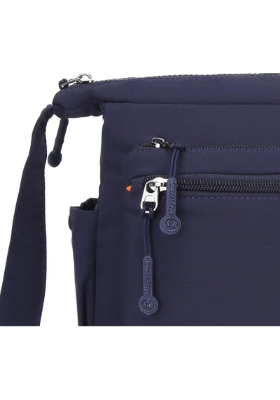 Smart Bags Mikro Poly Kumaş Postacı Kadın Çantası 3146 Lacivert