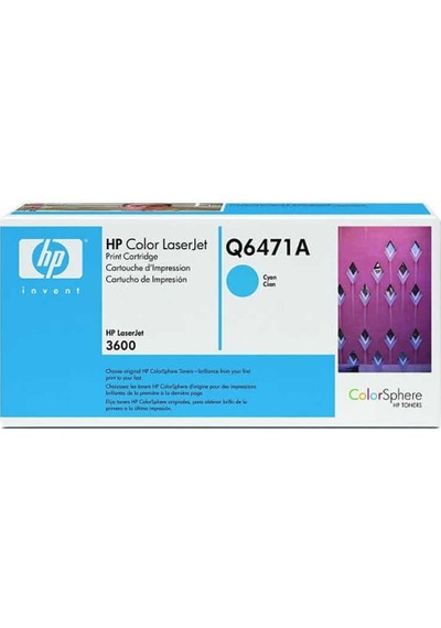 Hp 502a-q6471a Mavi Toner- Mavi Kutu