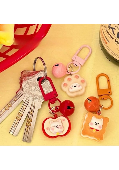 Mucit Home 2 Adet Figürlü Fermuar Süsü Çanta Süsü Anahtarlık