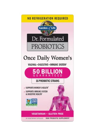 Dr. Formulated Probiotics Once Daily Women's Shelf-stable 30 Capsules-kadınlara Özel Sindirim Ve Bağırsak Desteği