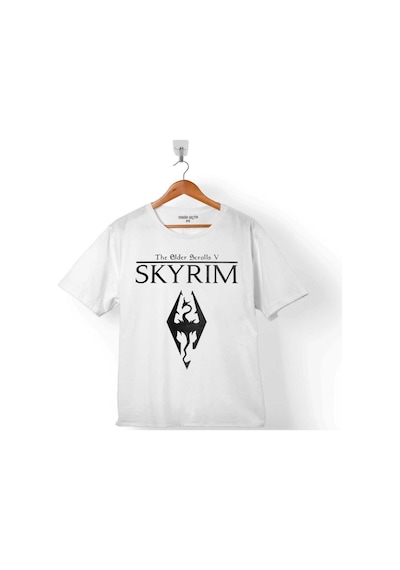 Skyrım Dragon Logo The Elder Scrolls V 3 Çocuk Tişört 001