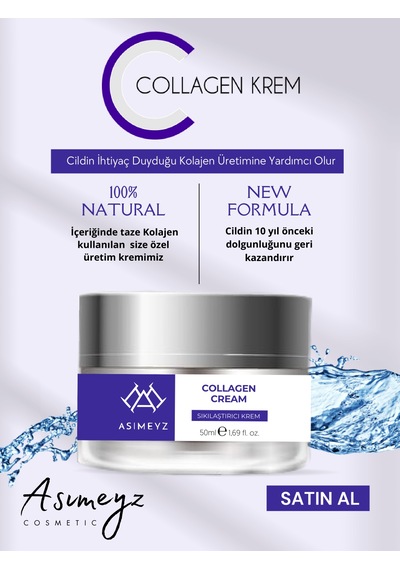 Asimeyz Kolajen Krem 50 ML